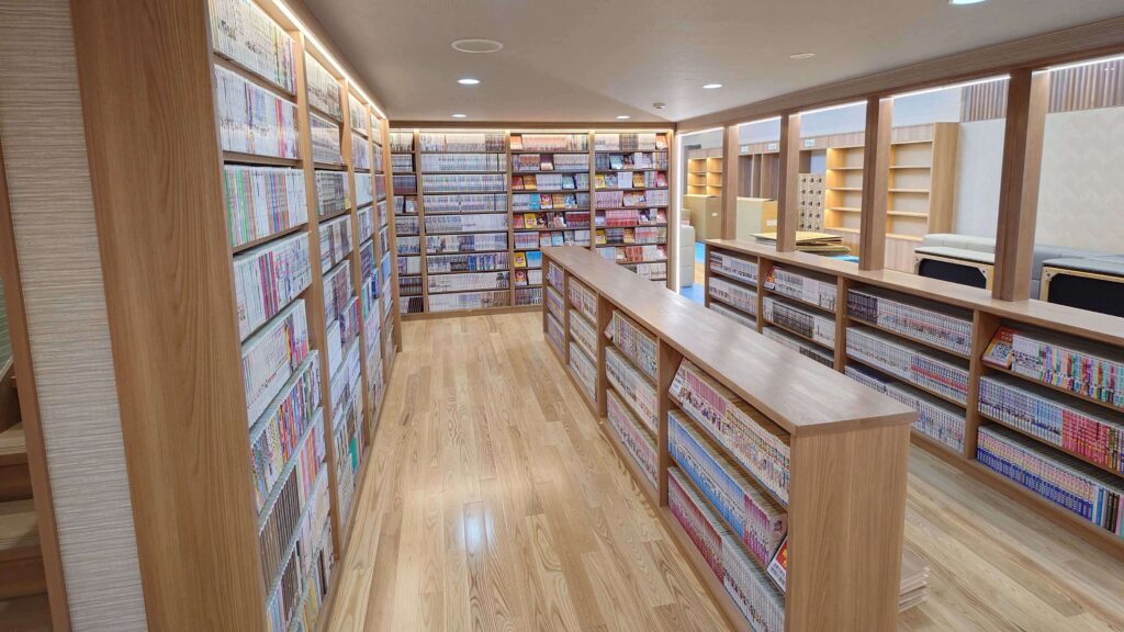 スーパー銭湯 鈴の湯のマンガコーナー②